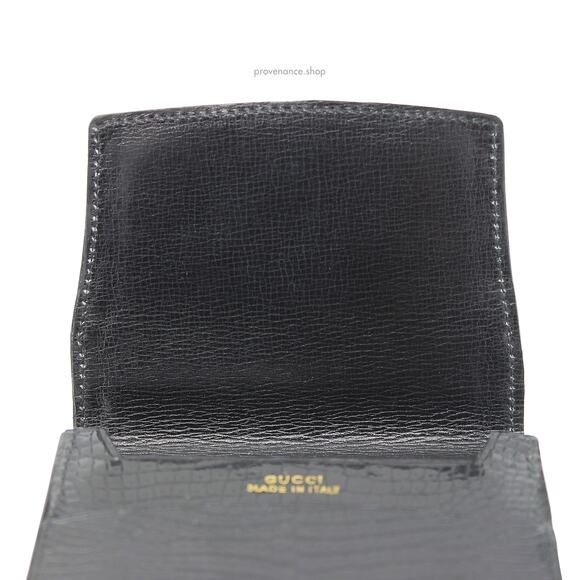 🔴 Gucci Cardholder Wallet - Black Crocodile - Picture 11 of 11